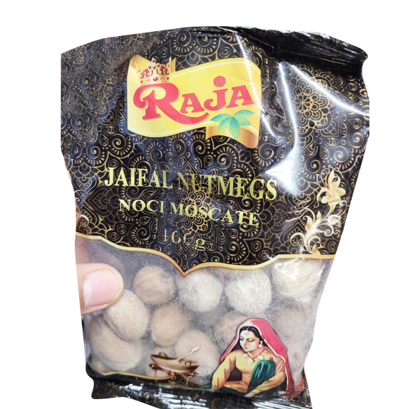 Jaifal nutmegs noci moscate raja 100 gm